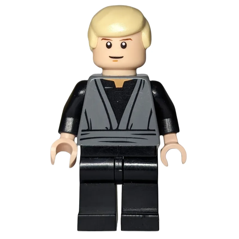 Luke Skywalker, Dark Bluish Gray Robes, Tan H… — minifigurine LEGO | Brick Broker