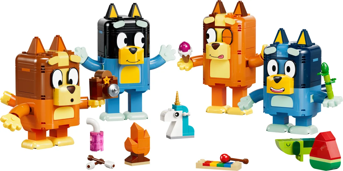 LEGO 11217 Famille Bluey en Briques - prix | Brick Broker