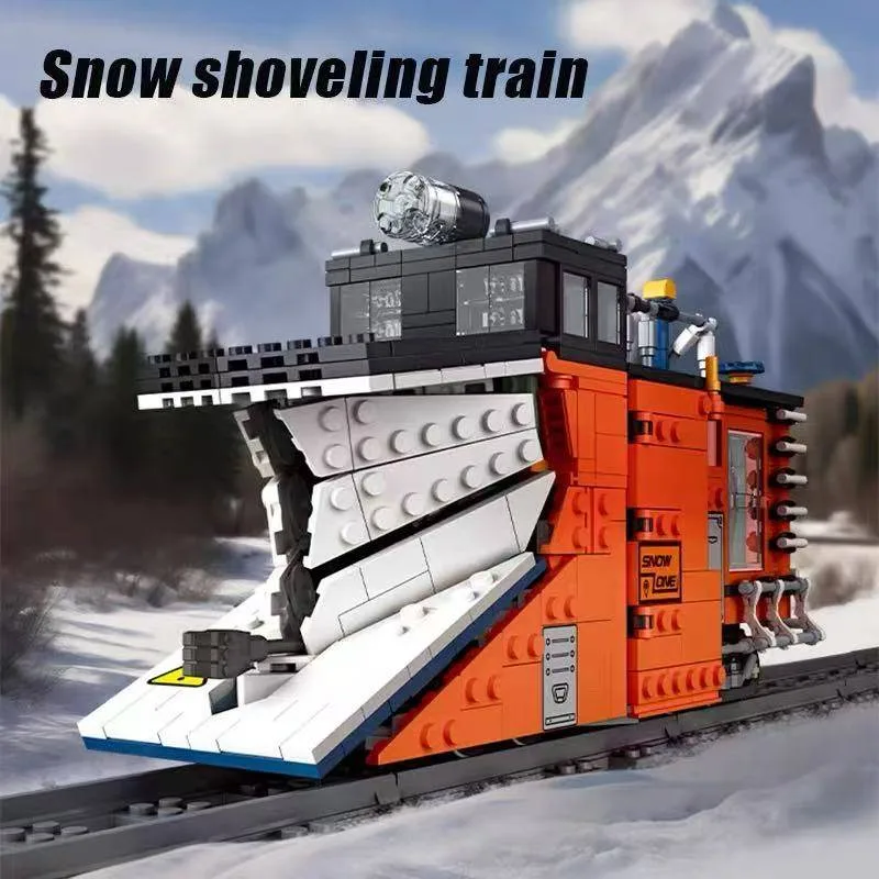JIESTAR Train de pelle à neige (JS-59095) - prix | Brick Broker