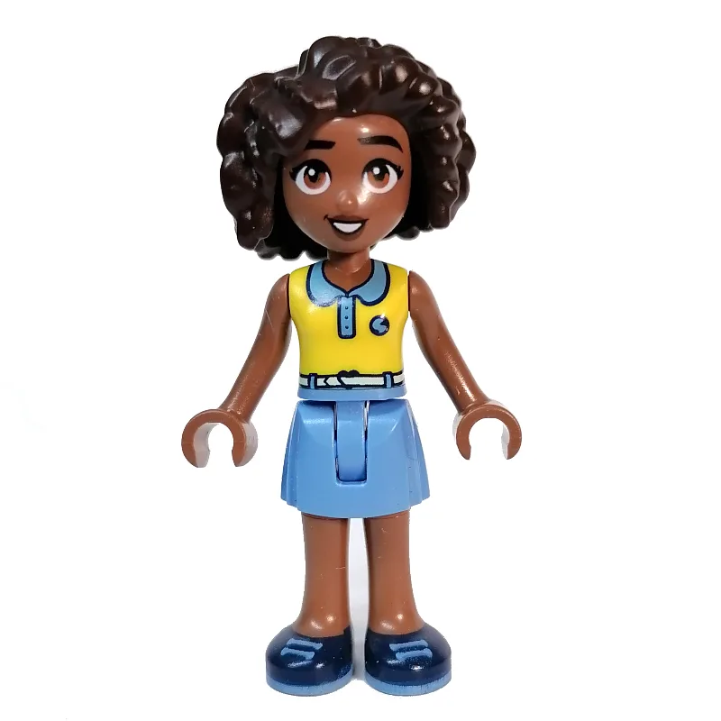 Aliya - White Top, Medium Blue Skirt — dans quels sets LEGO ? (fig-013265) | Brick Broker