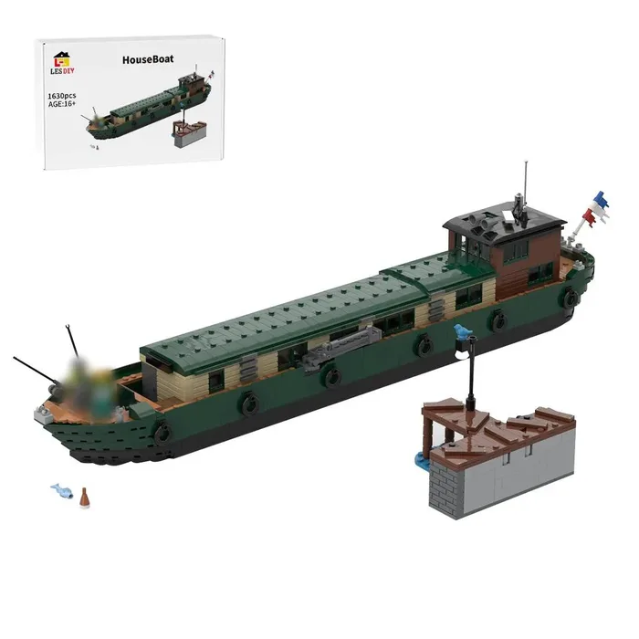 LesDiy Bateau-maison classique du canal européen (LESDIY-3729755) - prix | Brick Broker
