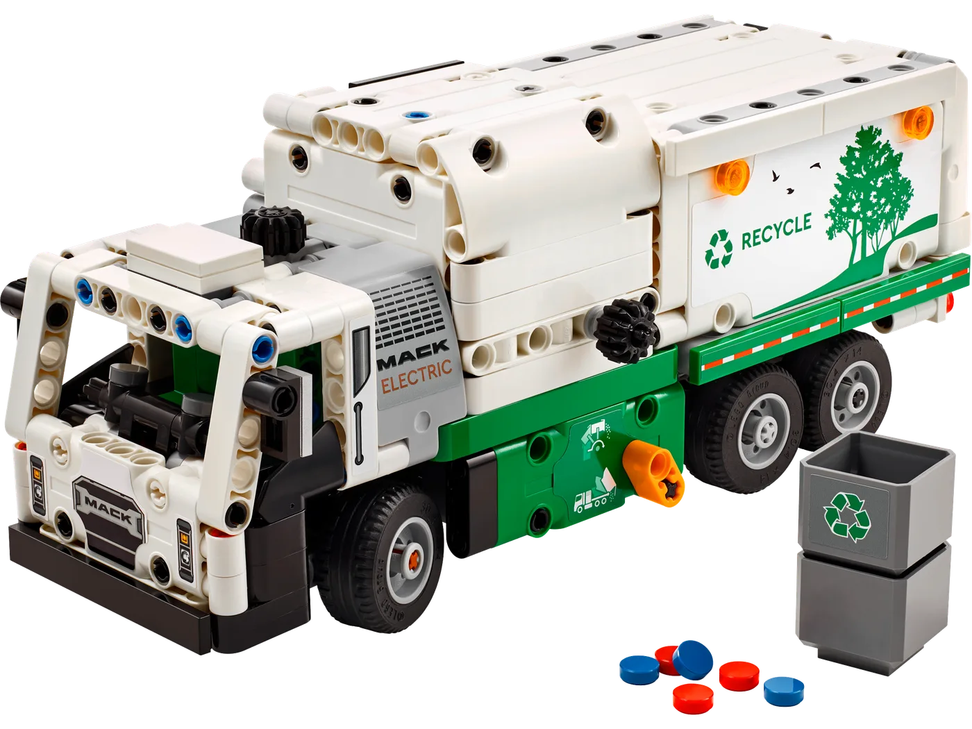 LEGO 42167 Camion poubelle électrique Mack LR - prix | Brick Broker