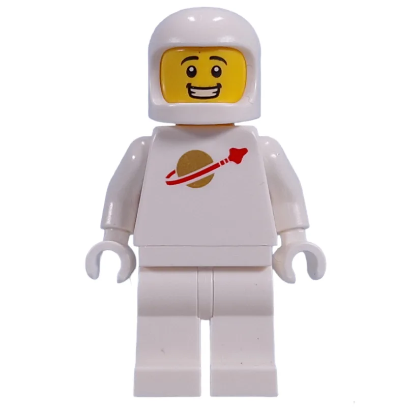 Classic Space, White with 3626cpr1966 Head — minifigurine LEGO | Brick Broker