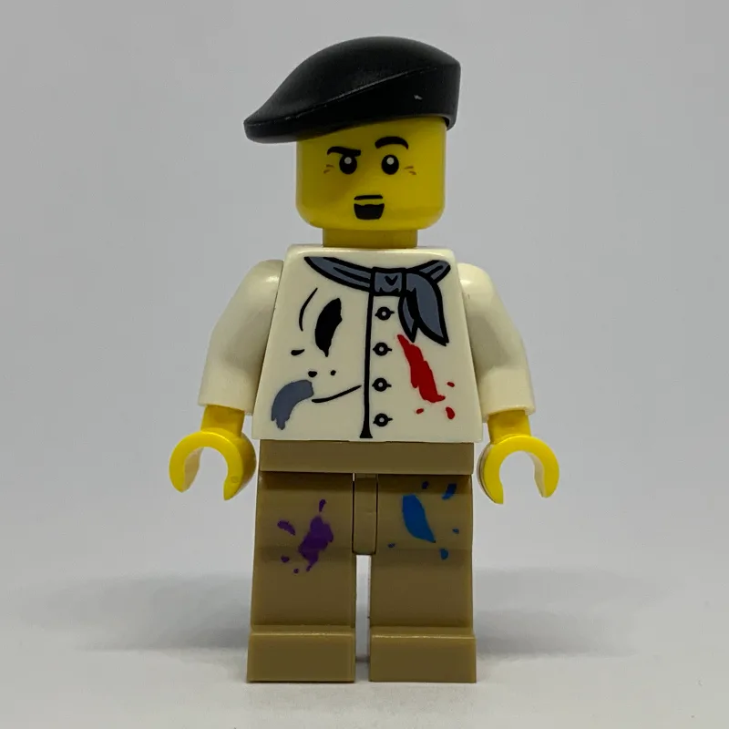 Artist (CMF) — dans quels sets LEGO ? (fig-000197) | Brick Broker
