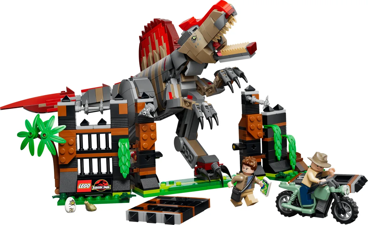 LEGO 77982 Spinosaure : Échappée Dinosaure - prix | Brick Broker