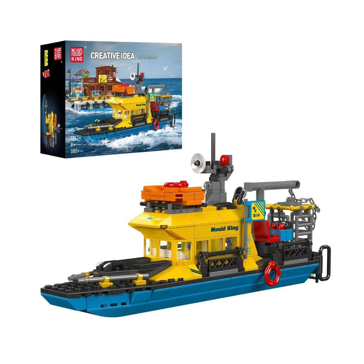 Mould King Petit navire d'exploration sous-marine (MOU-10134) - prix | Brick Broker
