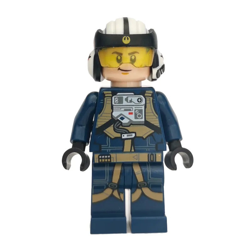 Rebel Pilot U-wing, Dark Blue Flight Suit, He… — minifigurine LEGO | Brick Broker