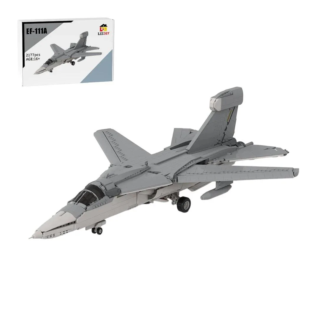 LesDiy Avion de guerre électronique EF-111A (LESDIY-3704764) - prix | Brick Broker