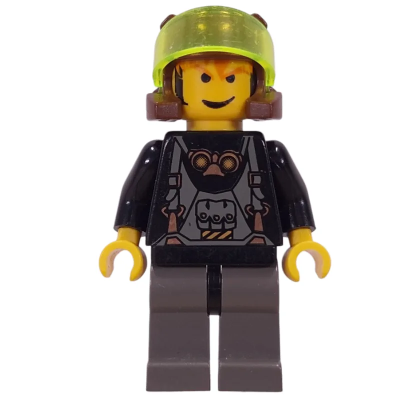 Axel, Trans-Neon Green Visor — dans quels sets LEGO ? (fig-000138) | Brick Broker