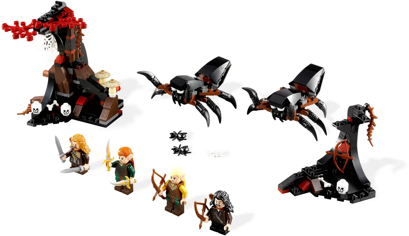LEGO 79001 L'évasion des araignées de la Forêt Noire - prix | Brick Broker