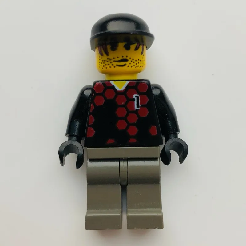 Soccer Player Goalie Red/Blue #1 — dans quels sets LEGO ? (fig-006408) | Brick Broker