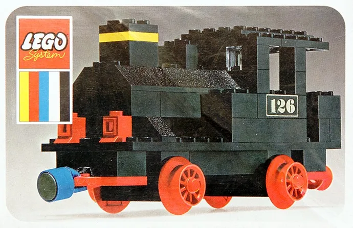 LEGO 126 Locomotive à vapeur (Poussoir) - prix | Brick Broker