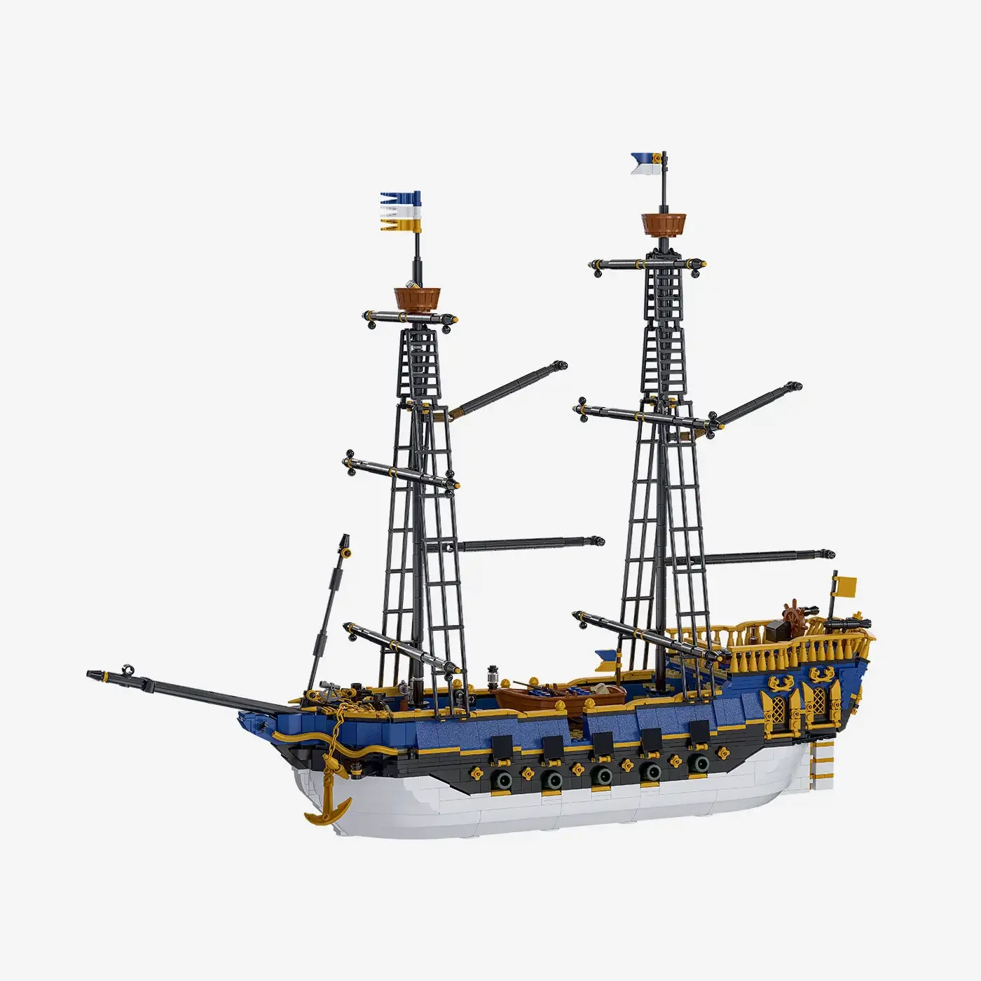 BlueBrixx Governors Island - Frégate de l'Amirauté (BB-110258) - prix | Brick Broker
