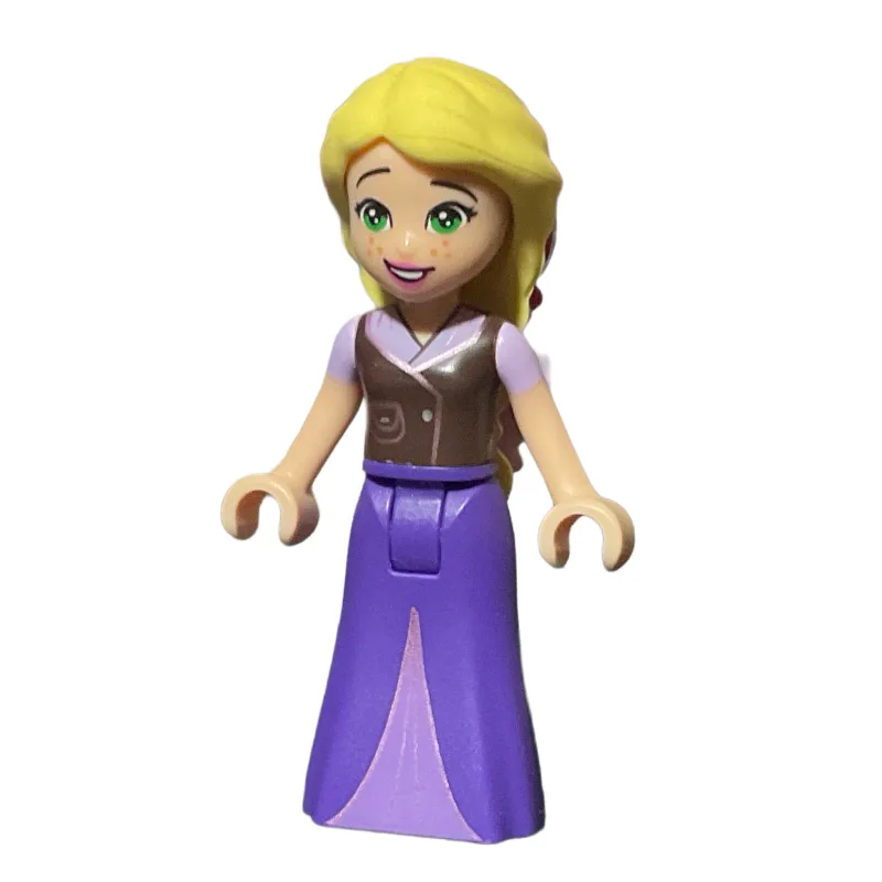 Rapunzel - Dark Brown Top, Dark Purple Dress,… — minifigurine LEGO | Brick Broker
