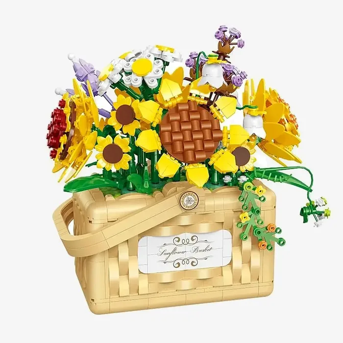 Balody Tournesols dans un panier en osier (BAL-21072) - prix | Brick Broker