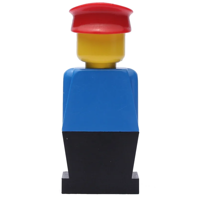 LEGOLAND Blue Torso, Black Legs, Red Hat — minifigurine LEGO | Brick Broker