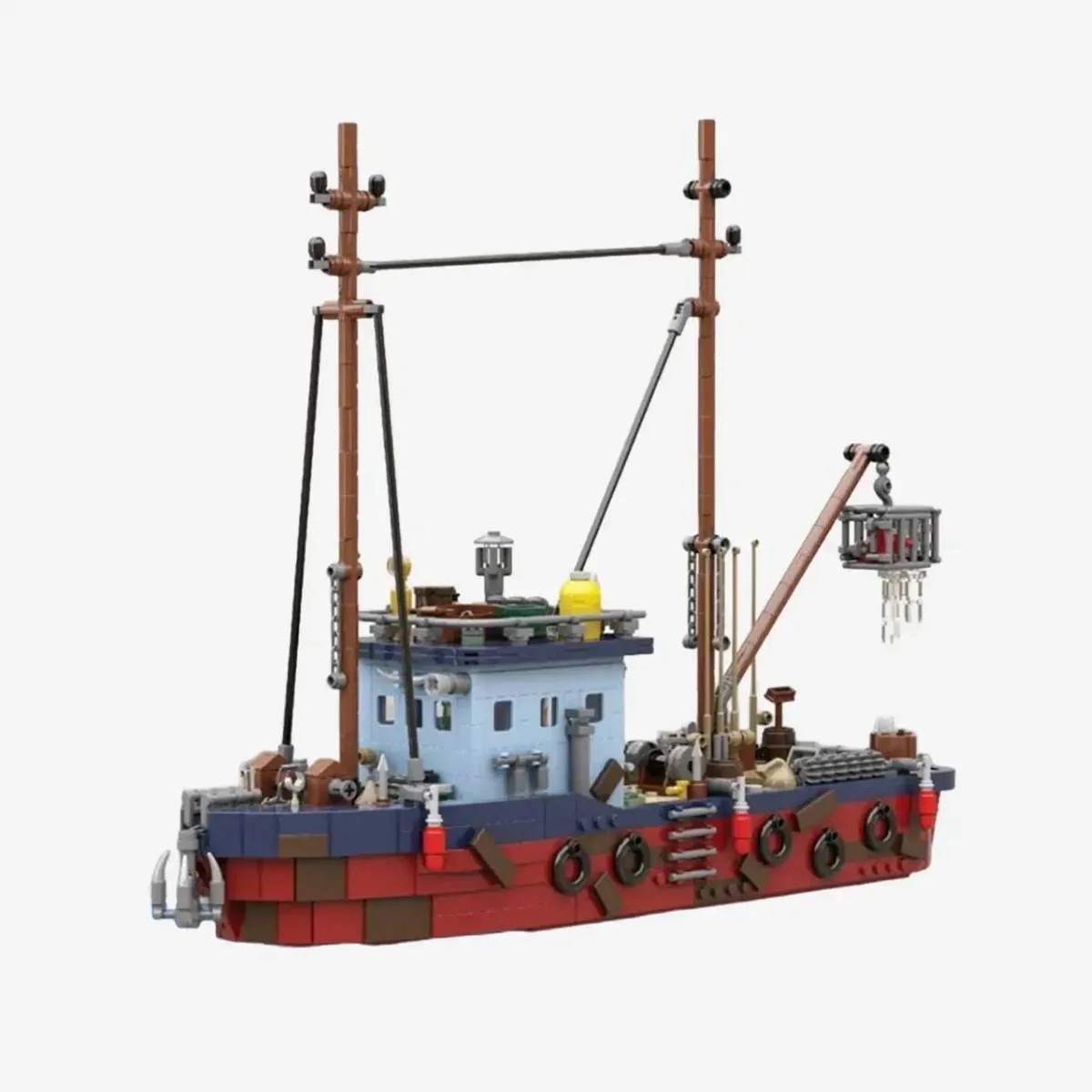 BlueBrixx Vieille barque de pêche (BB-104263) - prix | Brick Broker