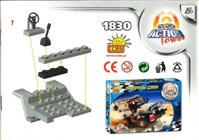 COBI Voiture de trophée (COBI-1830) - prix | Brick Broker