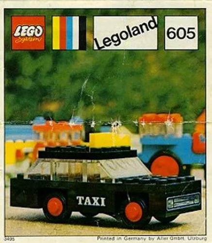 LEGO 605 Taxi - prix et où acheter | Brick Broker