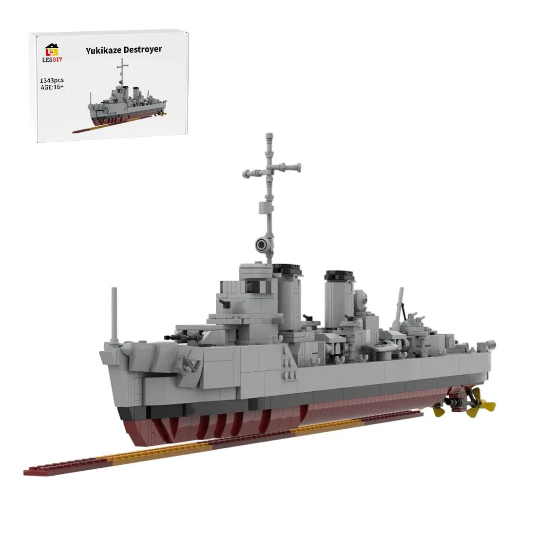 LesDiy Destroyer de classe Yukikaze de la marine impériale japonaise (LESDIY-3736698) - prix | Brick Broker