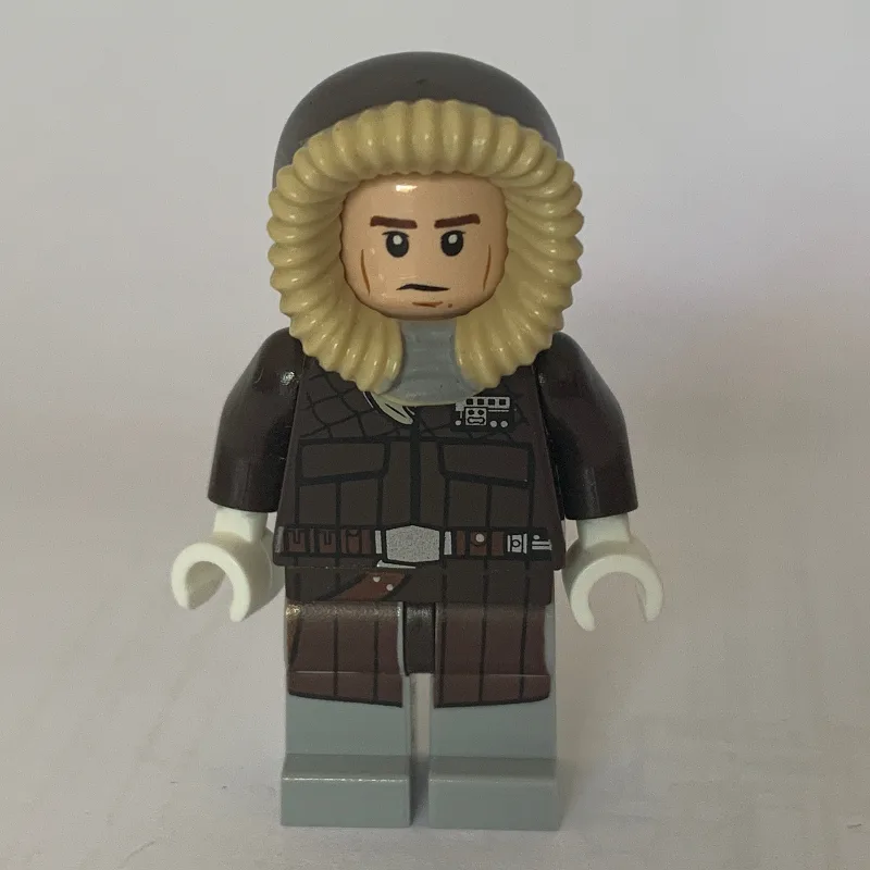 Han Solo, Hoth Outfit, Dark Brown Hood — dans quels sets LEGO ? (fig-004180) | Brick Broker