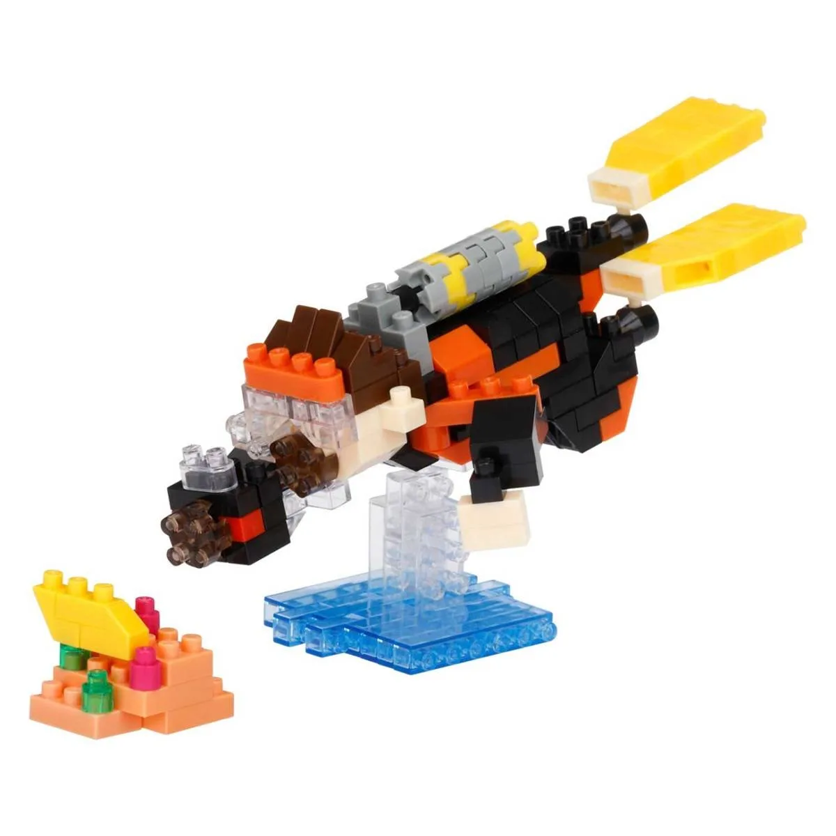 nanoblock Plongée sous-marine (NBC-410) - prix | Brick Broker