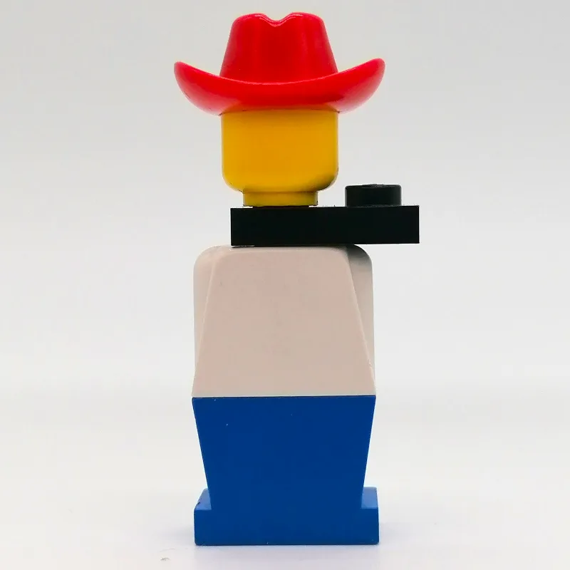 LEGOLAND White Torso, Blue Legs, Red Cowboy H… — minifigurine LEGO | Brick Broker