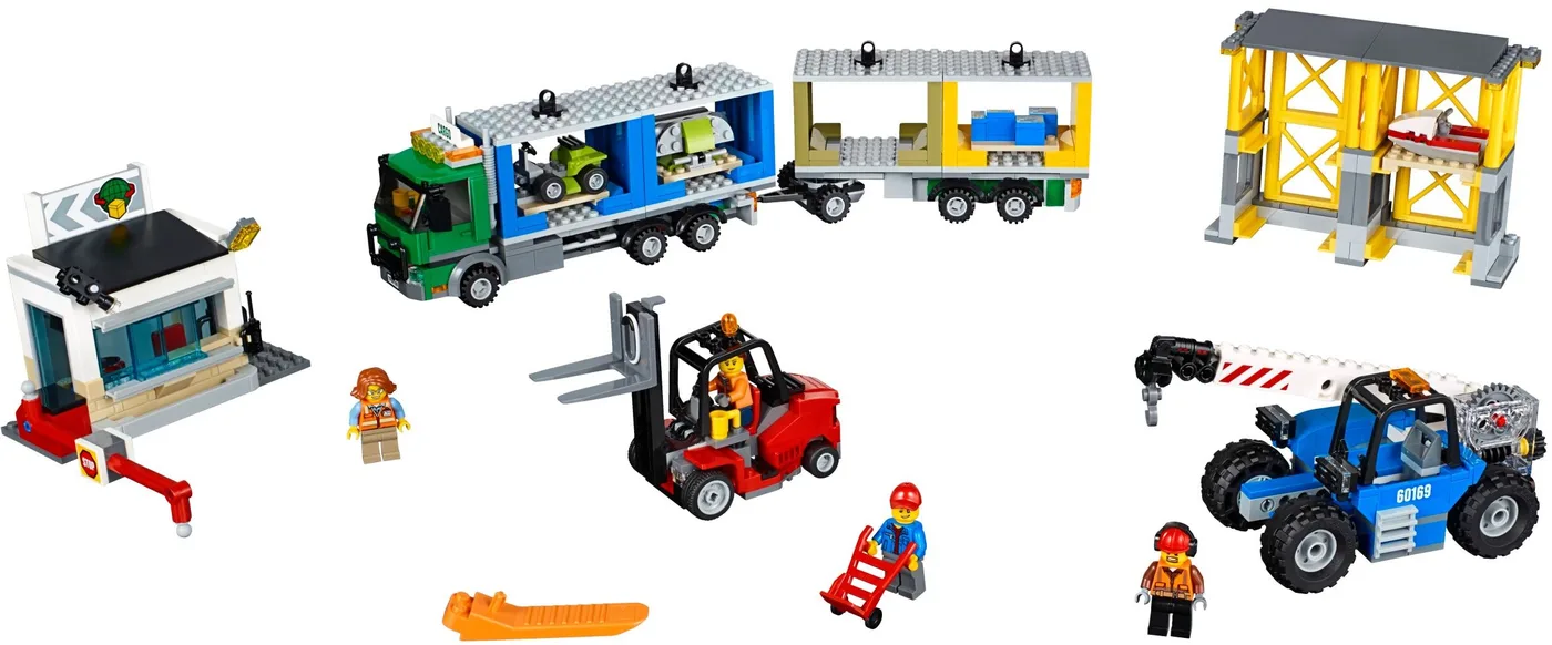 LEGO 60169 Terminal de fret - prix et où acheter | Brick Broker