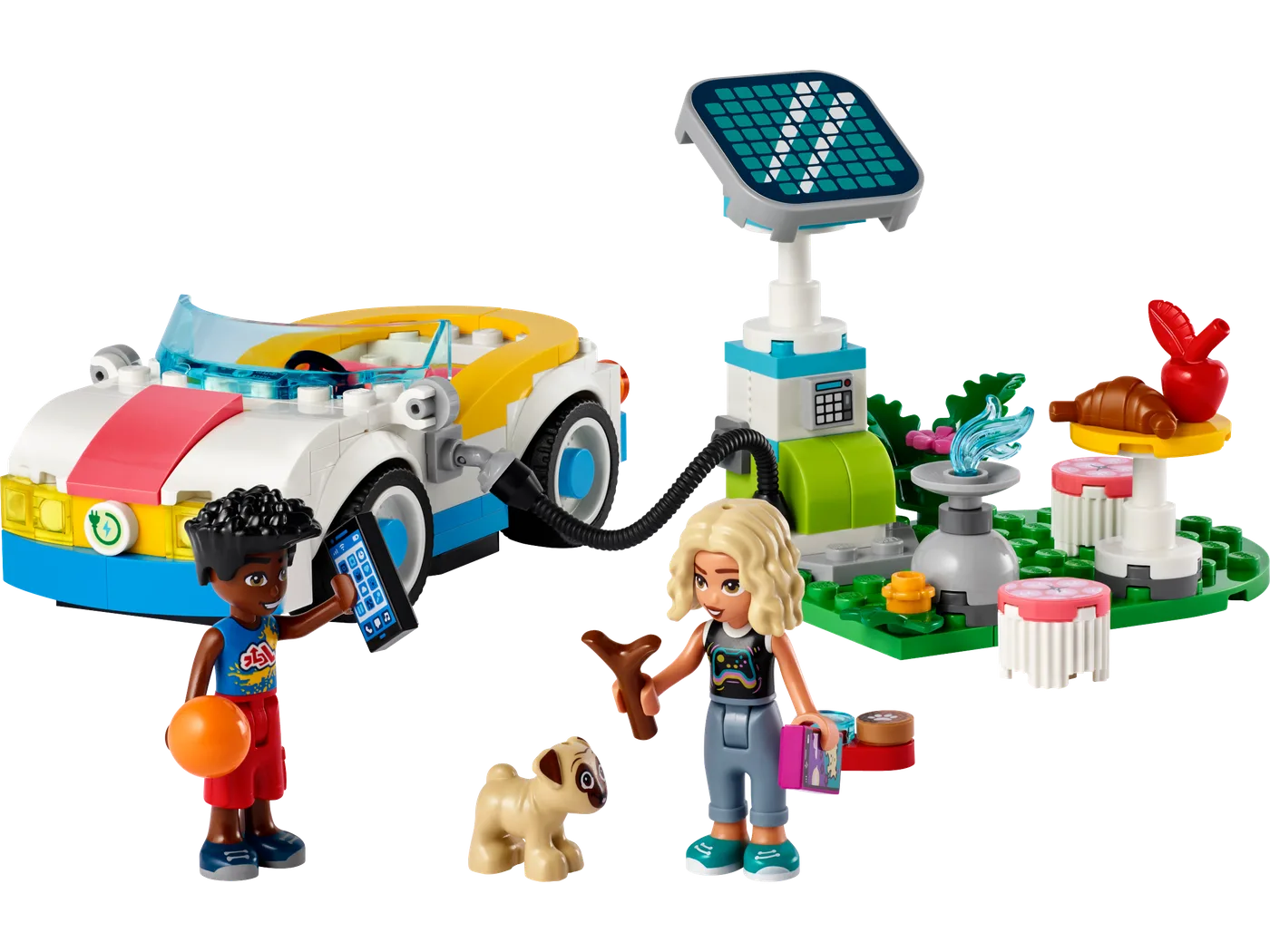 LEGO 42609 Voiture électrique et chargeur - prix | Brick Broker