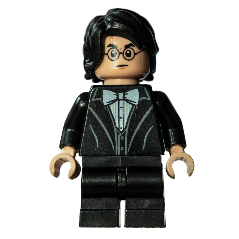 Harry Potter, Black Tuxedo, Medium Legs — minifigurine LEGO | Brick Broker