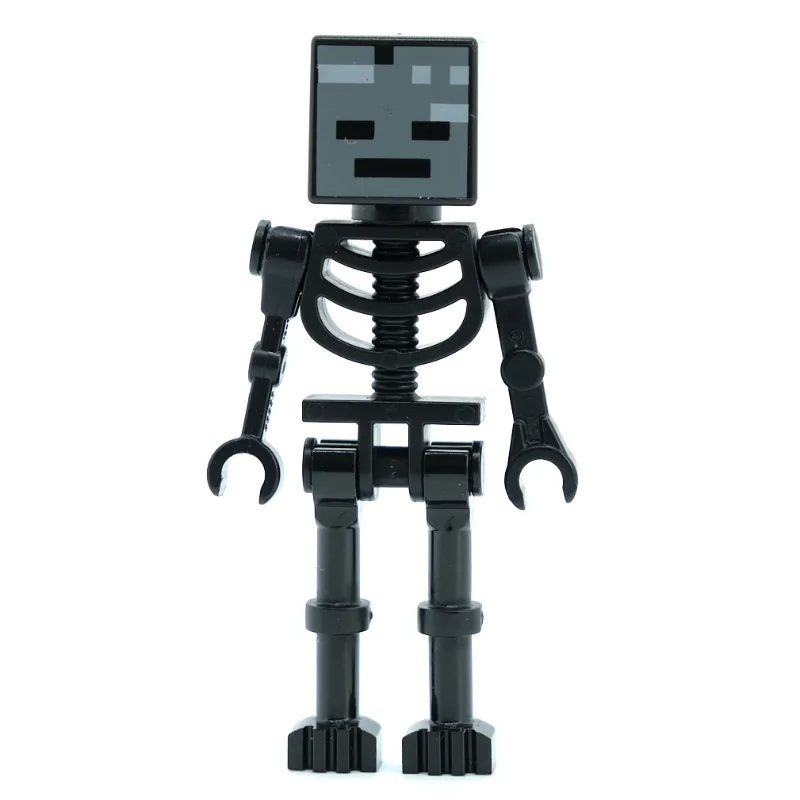 Wither Skeleton, Square Skull, Straight Arms… — minifigurine LEGO | Brick Broker