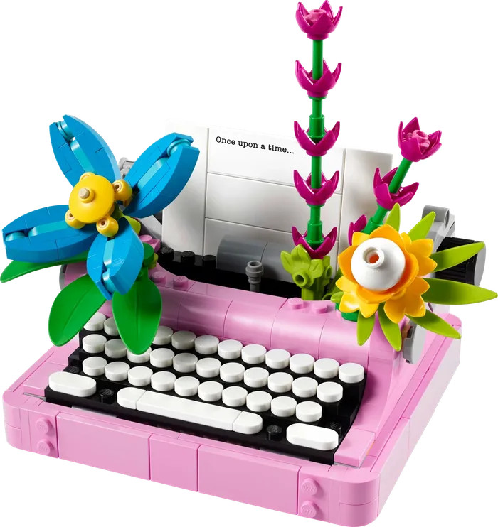 LEGO 31169 Machine à écrire avec fleurs - prix | Brick Broker