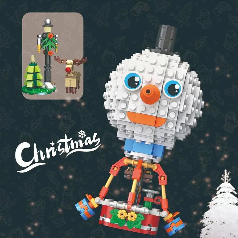 JIESTAR Montgolfière de Noël (JS-59144) - prix | Brick Broker