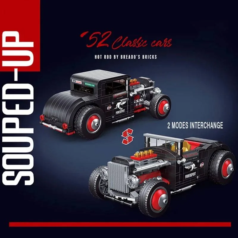 Decool Voiture classique Hot Rod (DEC-KC013) - prix | Brick Broker