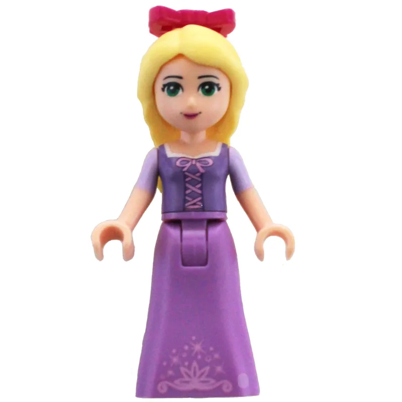 Rapunzel - Medium Lavender Dress, Magenta Bow — minifigurine LEGO | Brick Broker