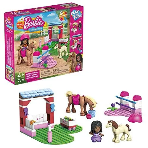 Mattel MEGA Barbie™ Chevaux et Saut d'Obstacles (HDJ84) - prix | Brick Broker