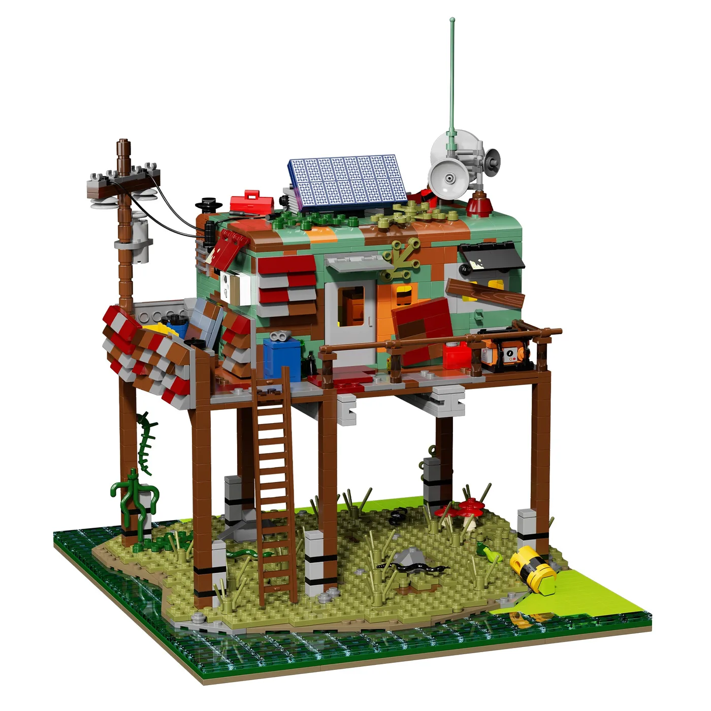 JIESTAR Jeu de construction de station de liaison post-apocalyptique Xbert (JS-66204) - prix | Brick Broker