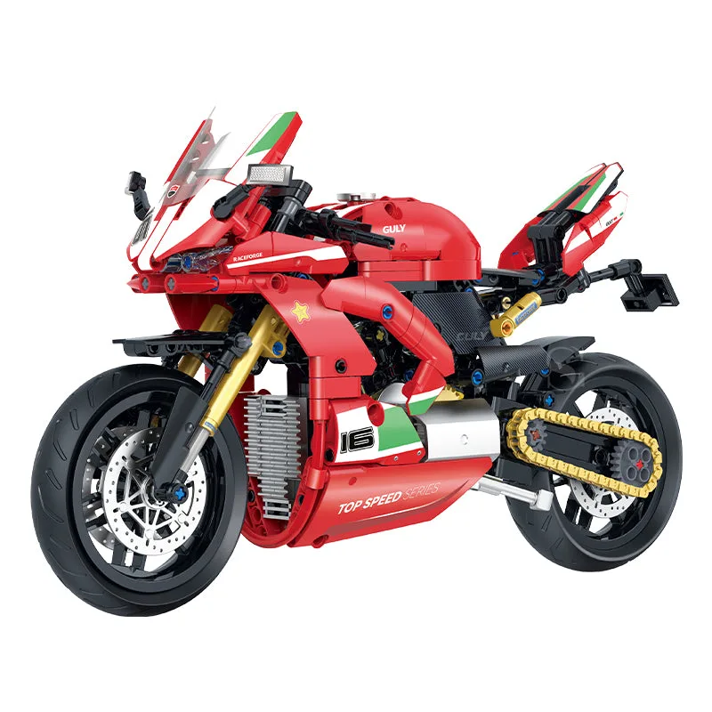 JIESTAR Moto Technic de Performance 1:8 GULY (JS-60516) - prix | Brick Broker