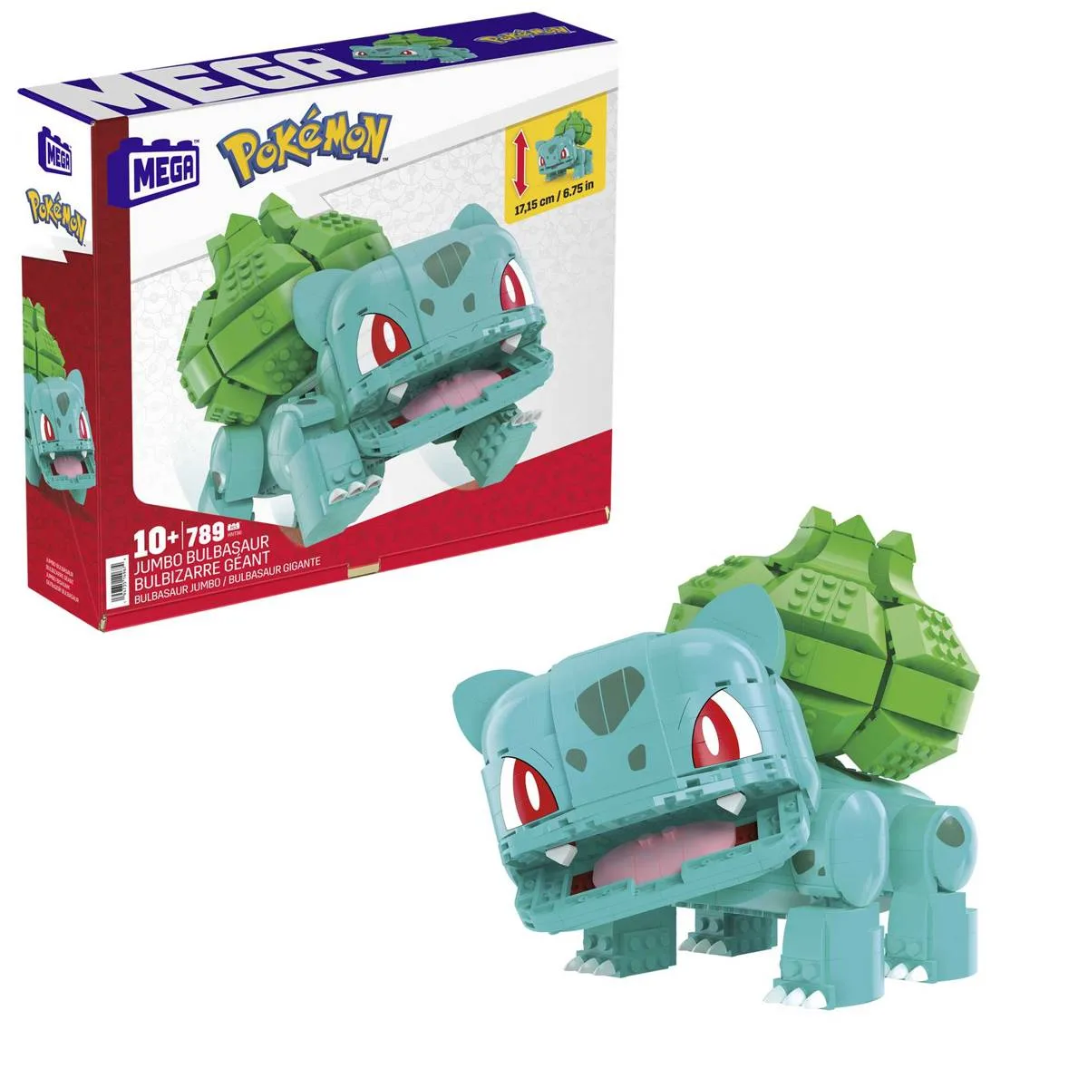 Mattel MEGA Pokémon Bulbizarre Géant (HNT96) - prix | Brick Broker