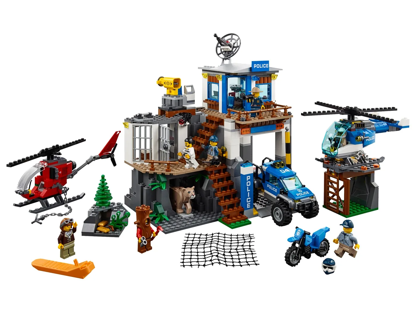 LEGO 60174 Quartier général de la police de montagne - prix | Brick Broker