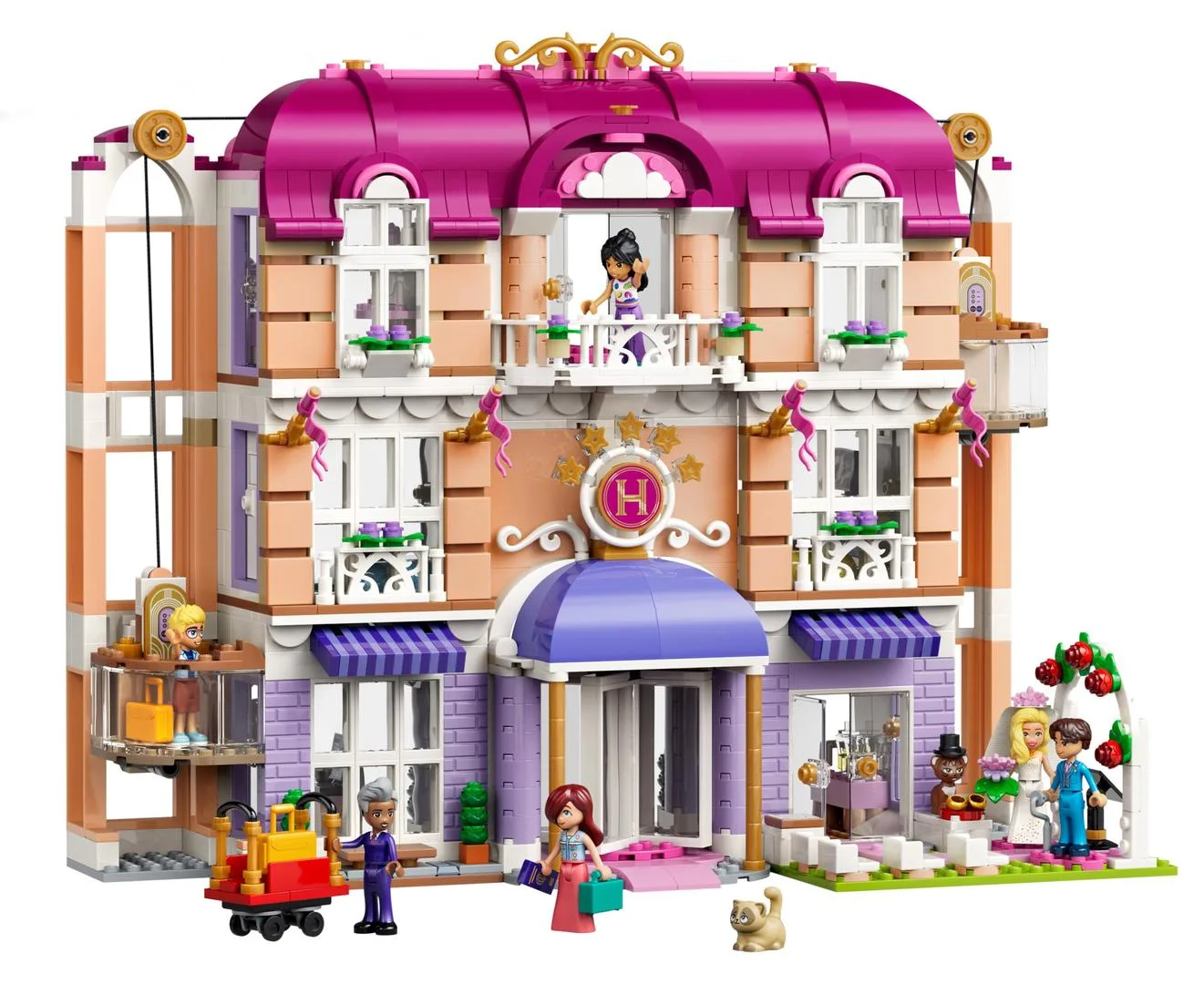 LEGO 42704 Grand Hôtel de Heartlake City - prix | Brick Broker