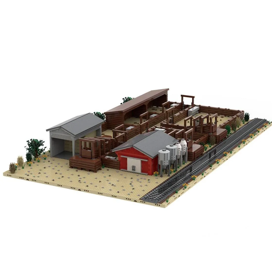 LesDiy Scène miniature de dépôt ferroviaire (LESDIY-3485056) - prix | Brick Broker