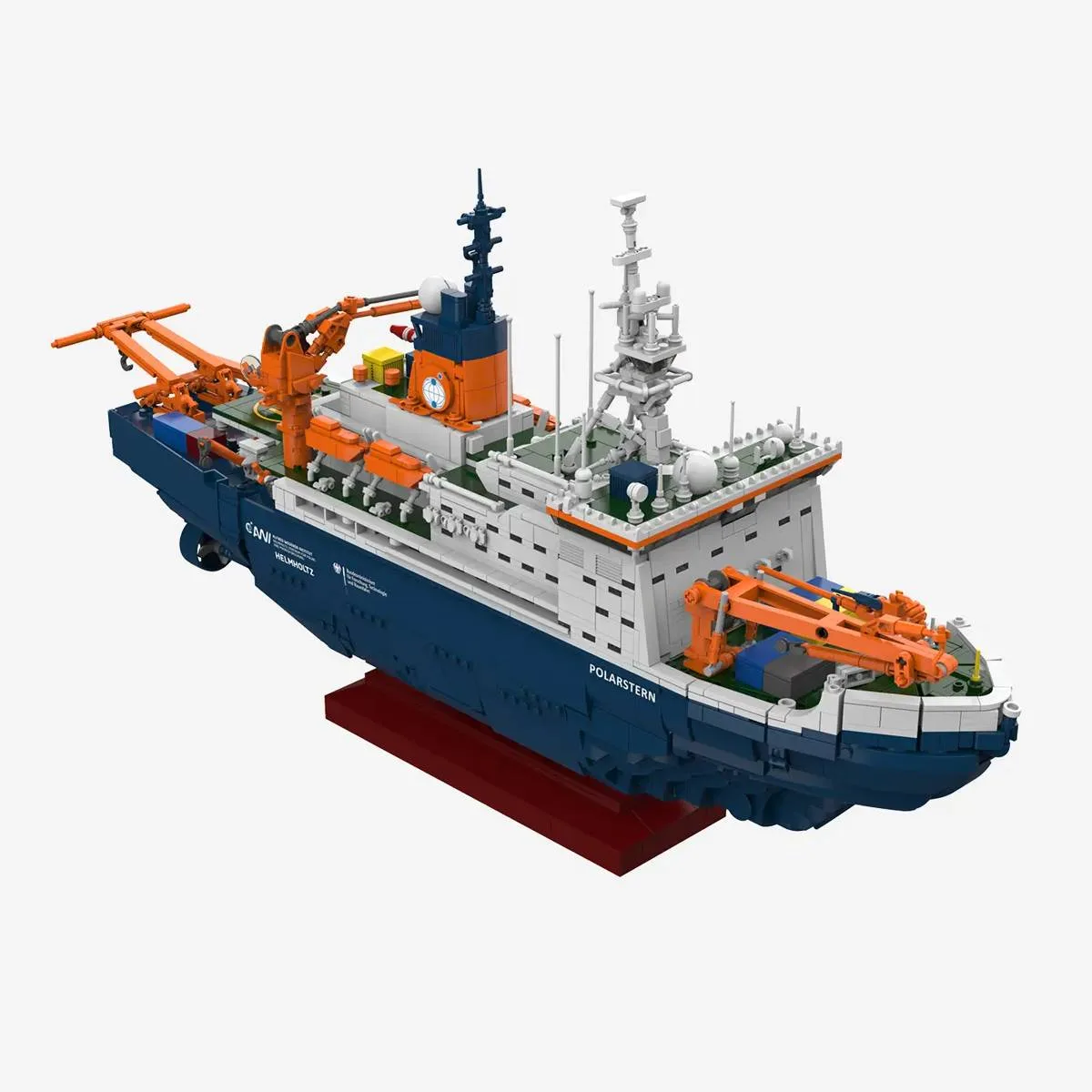 BlueBrixx Brise-glace de recherche Polarstern (BB-108126) - prix | Brick Broker