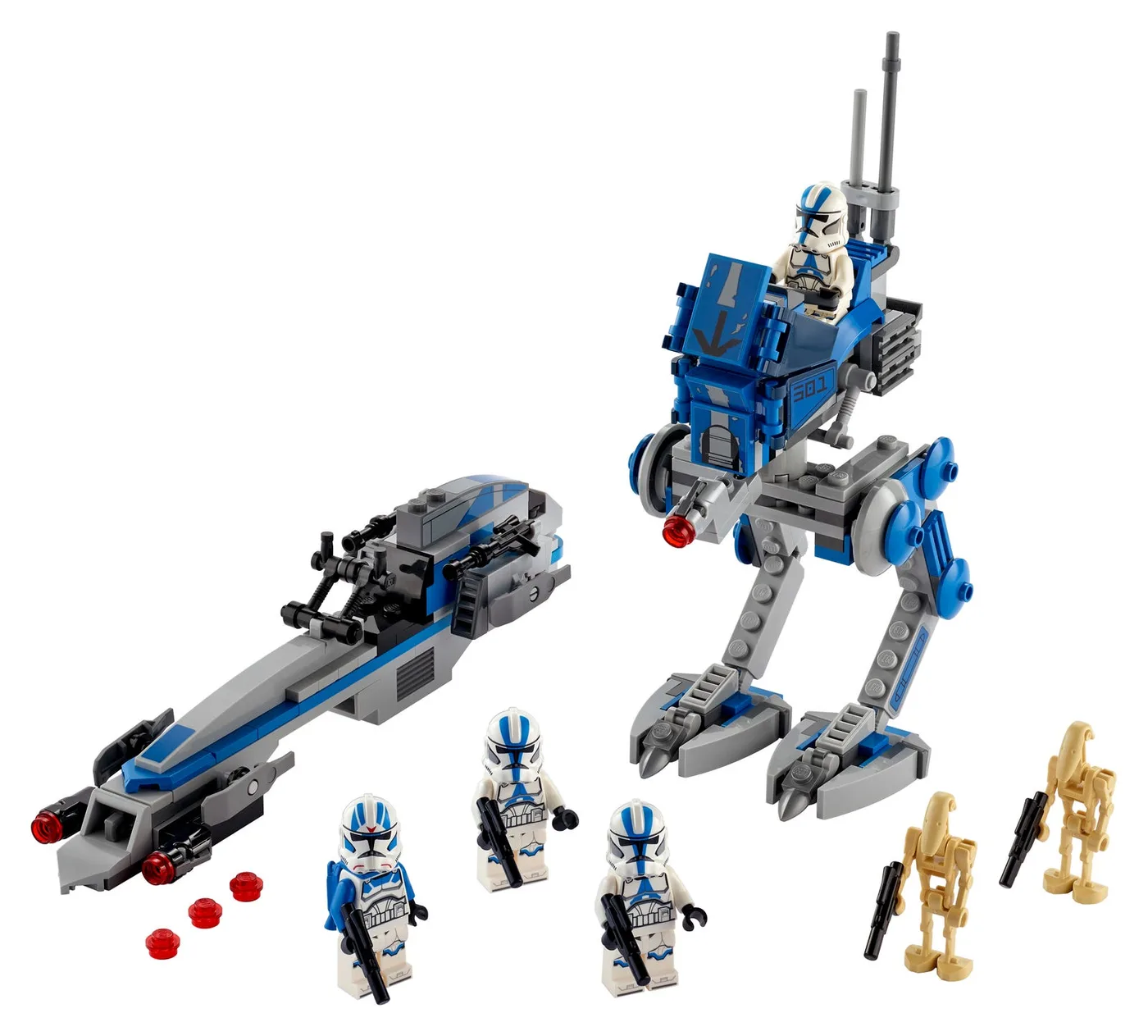 LEGO 75280 Soldats clones de la 501ème Légion - prix | Brick Broker