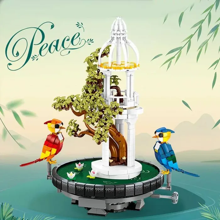JIESTAR Feather Water Mirror Building Set (JS-JJ9156) - prix | Brick Broker