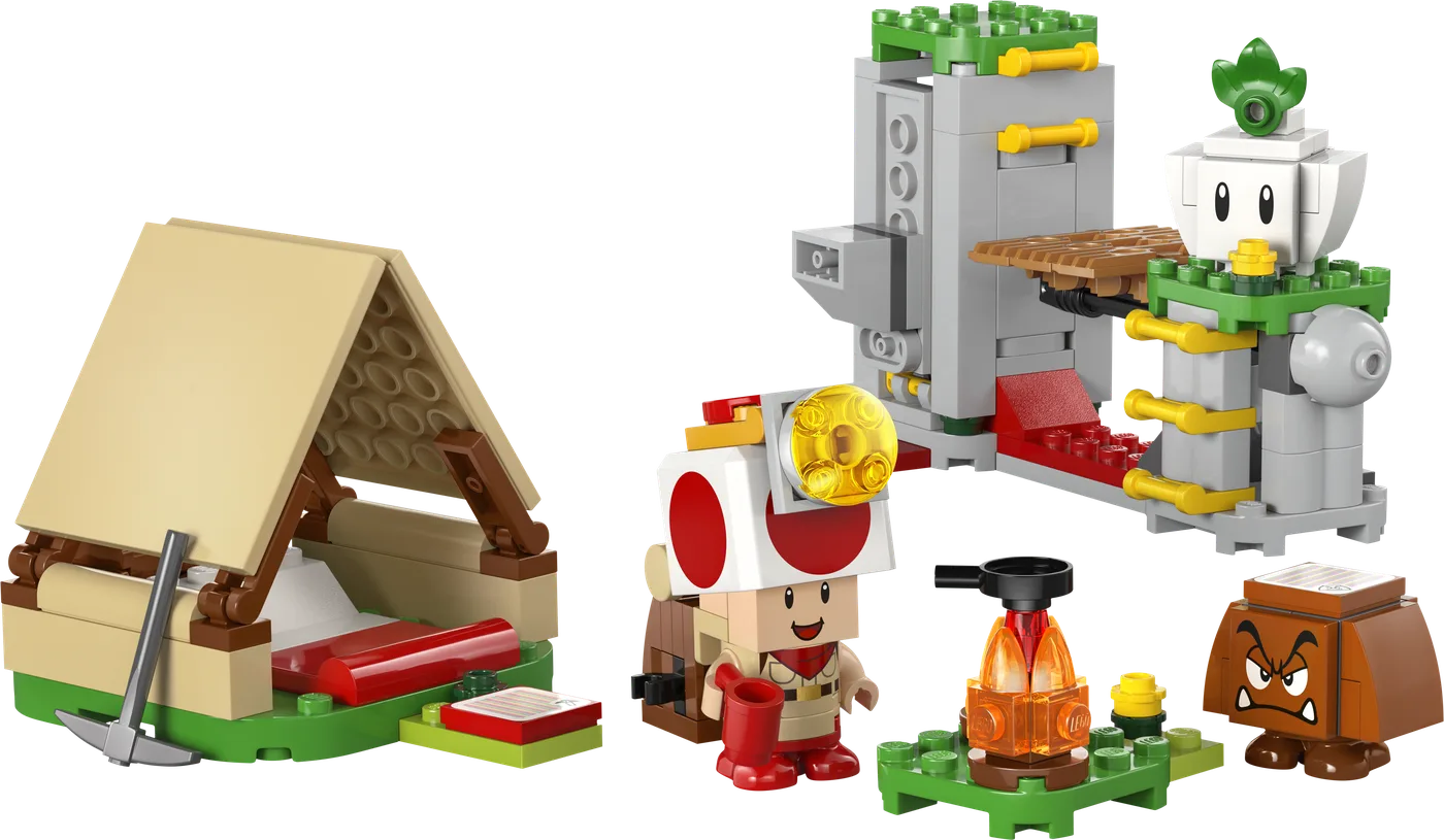 LEGO 72040 Camp de Toad - prix et où acheter | Brick Broker