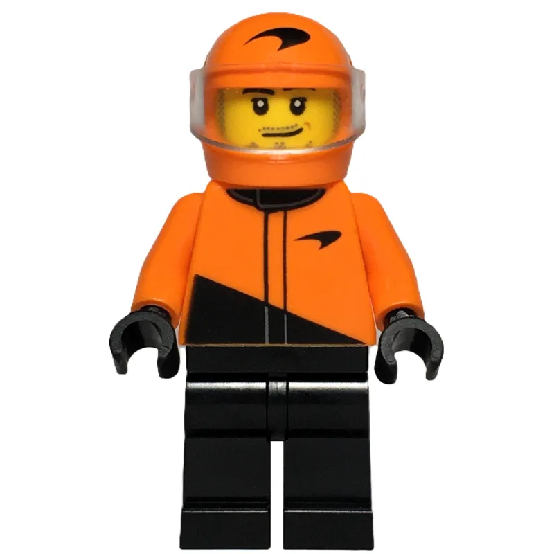 F1 Driver, McLaren, Orange Suit — dans quels sets LEGO ? (fig-015933) | Brick Broker