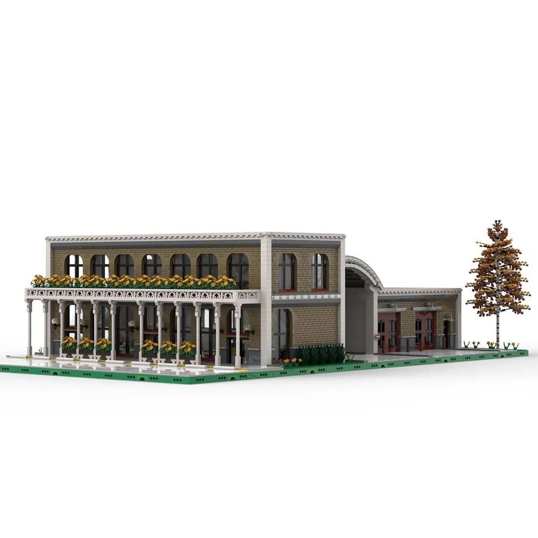 LesDiy Gare routière Breakwater Pass Pretorius 1/40 (LESDIY-3433828) - prix | Brick Broker