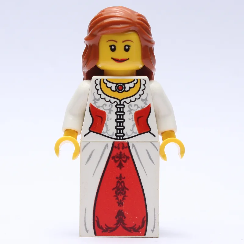 Maiden (Kingdoms) - Dark Orange Hair — dans quels sets LEGO ? (fig-006769) | Brick Broker