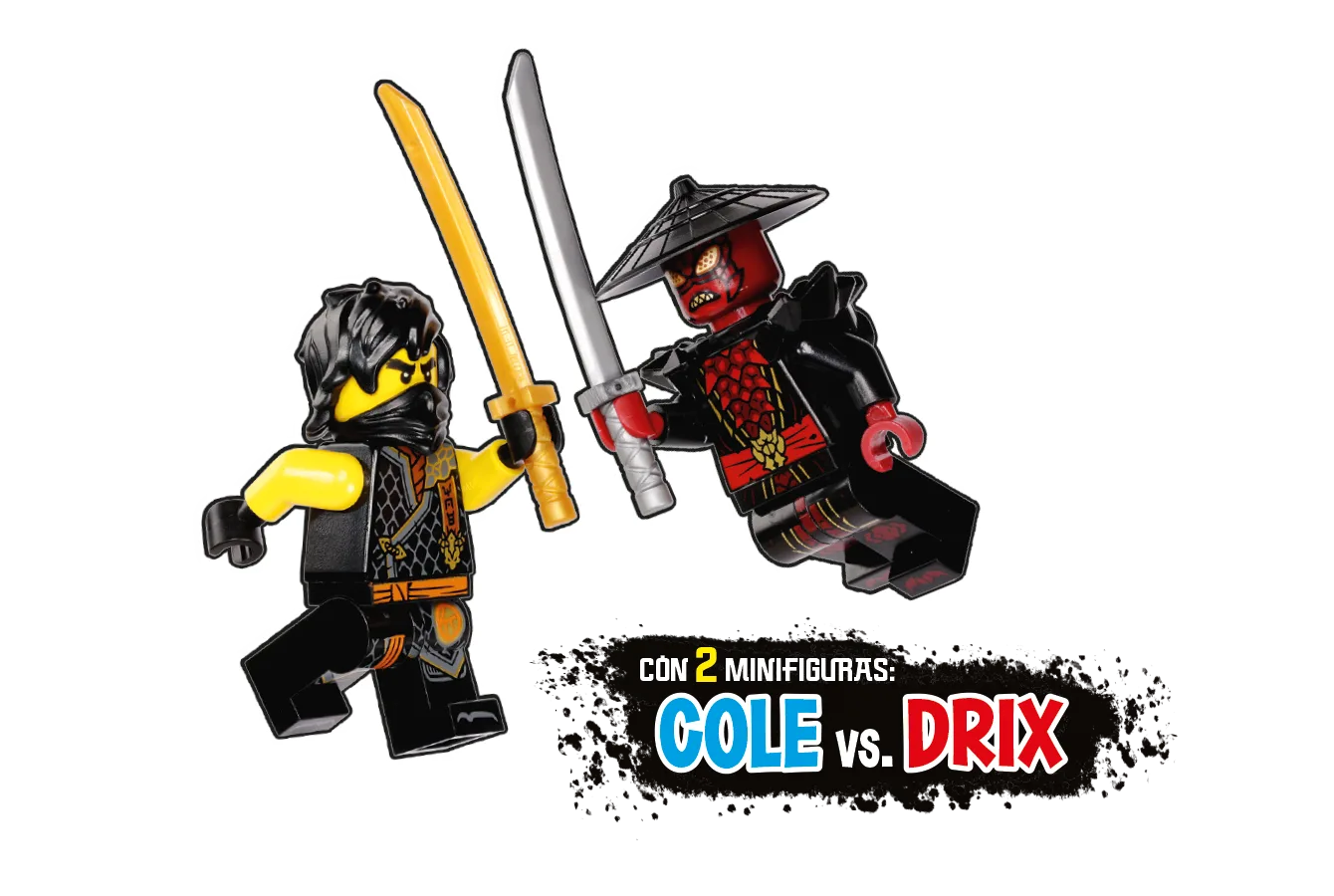 LEGO 112504 Cole vs. Drix - prix et où acheter | Brick Broker